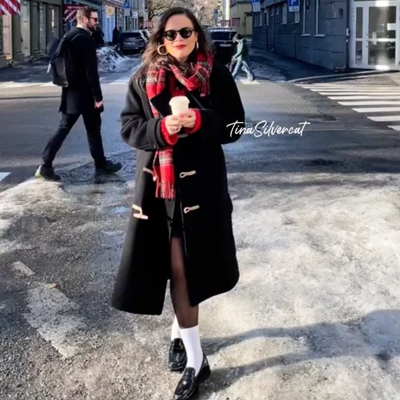 BLOGGER'S FAVE! Zara Wool Coat Black NWT - Limited Editionion - Picture 13 of 15